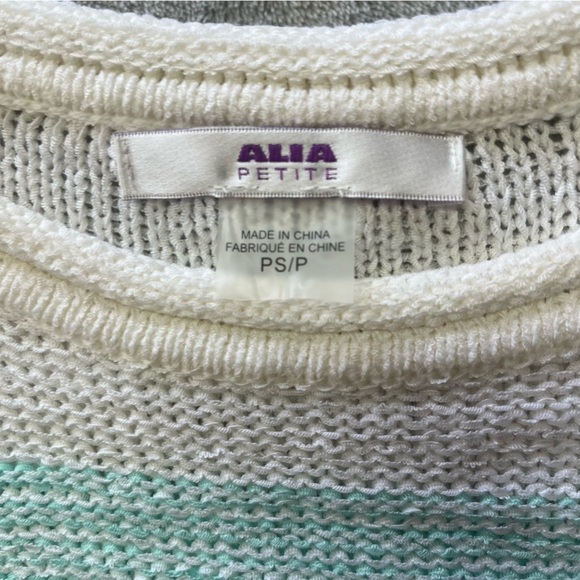 Alia Petite Ombre Round Neck Sweater - Picture 4 of 10